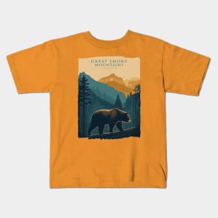 Great Smoky Mountains National Park Kids T-Shirt